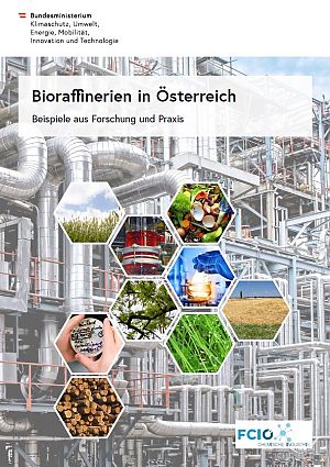 Cover der Broschüre Bioraffinerien in Österreich